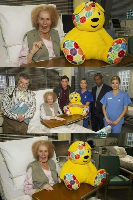 Catherine Tate’s Nan vs Holby City